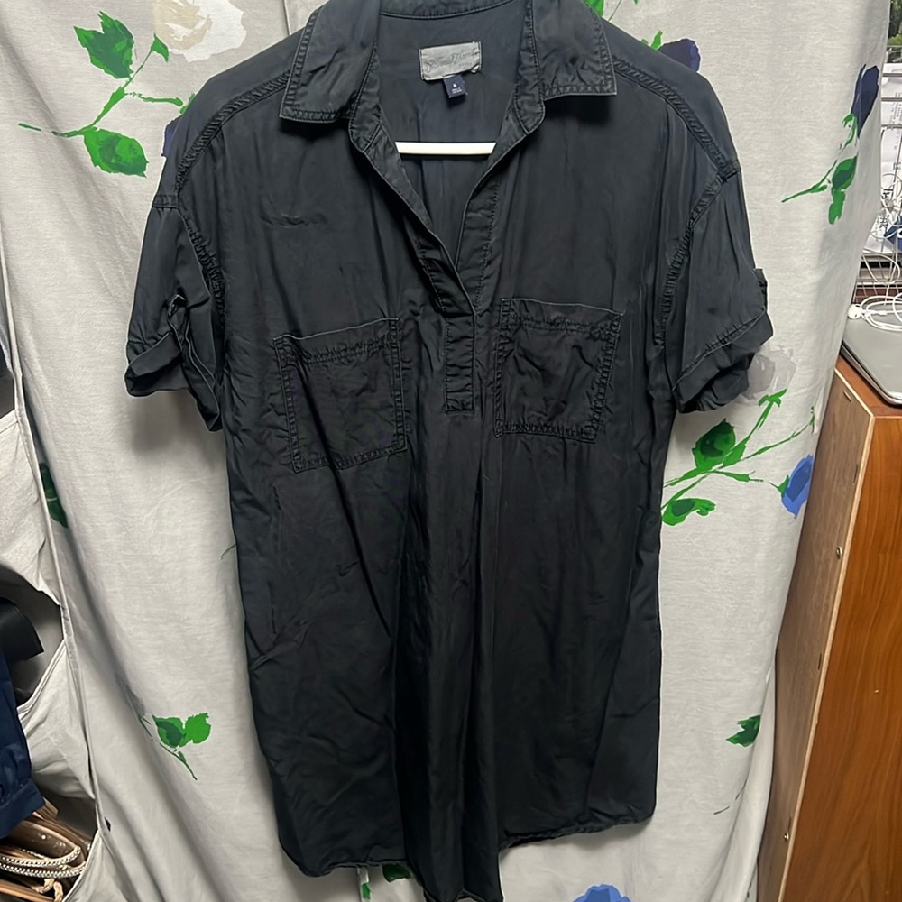 Universal Thread Black Shirt Dress Medium